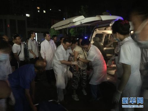 四川宜賓地震傷員二